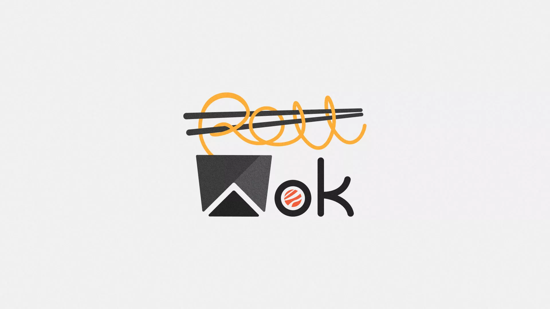 Разработка логотипа в Апшеронске для суши-бара «Roll Wok Club» Разработка логотипа в Апшеронске для суши-бара «Roll Wok Club»